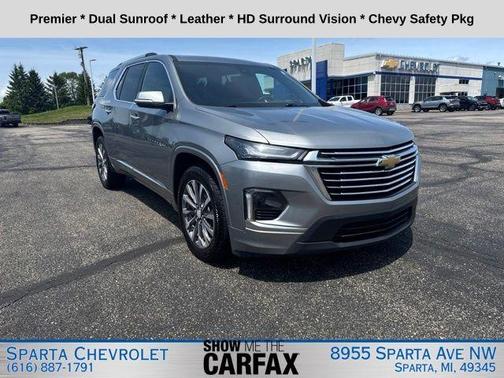 Sterling Gray Metallic 2023 Chevrolet Traverse Premier