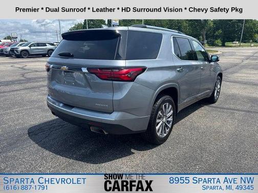 Sterling Gray Metallic 2023 Chevrolet Traverse Premier
