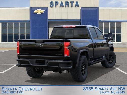 Black 2026 Chevrolet Silverado 2500 ZR2