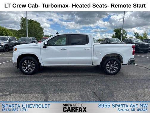 Summit White 2024 Chevrolet Silverado 1500 LT