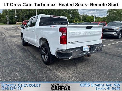 Summit White 2024 Chevrolet Silverado 1500 LT