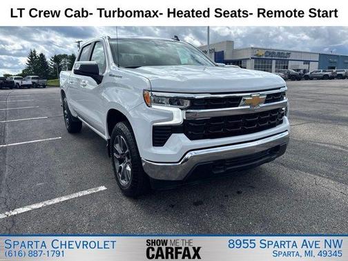 Summit White 2024 Chevrolet Silverado 1500 LT