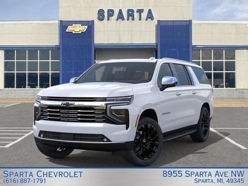 Polar White 2026 Chevrolet Suburban Premier