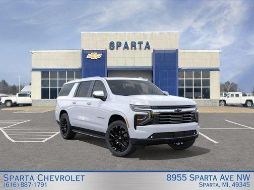 Polar White 2026 Chevrolet Suburban Premier