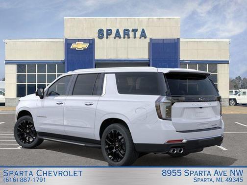 Polar White 2026 Chevrolet Suburban Premier
