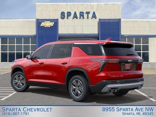 Radiant Red 2027 Chevrolet Traverse LT