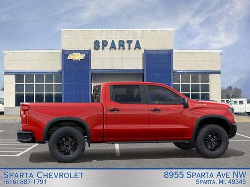 Red 2026 Chevrolet Silverado 1500 ZR2