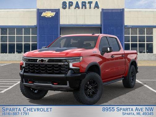 Red 2026 Chevrolet Silverado 1500 ZR2