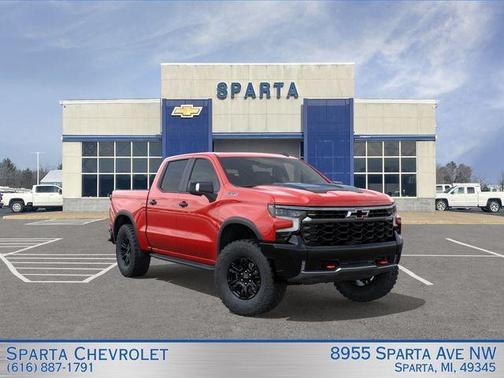 Red 2026 Chevrolet Silverado 1500 ZR2