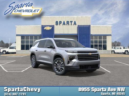 Sterling Gray Metallic 2026 Chevrolet Traverse LT
