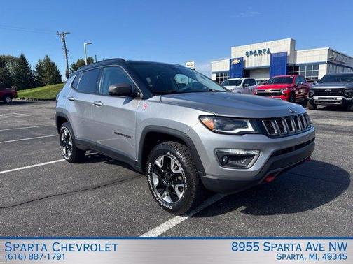 Billet Silver Metallic 2018 Jeep Compass Trailhawk