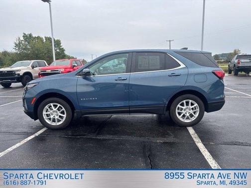 Lakeshore Blue 2024 Chevrolet Equinox LT