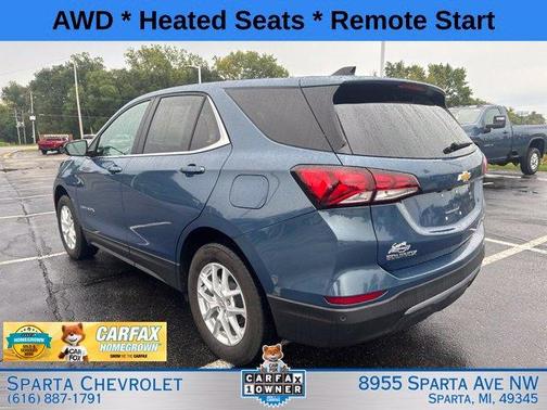Lakeshore Blue 2024 Chevrolet Equinox LT