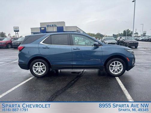 Lakeshore Blue 2024 Chevrolet Equinox LT