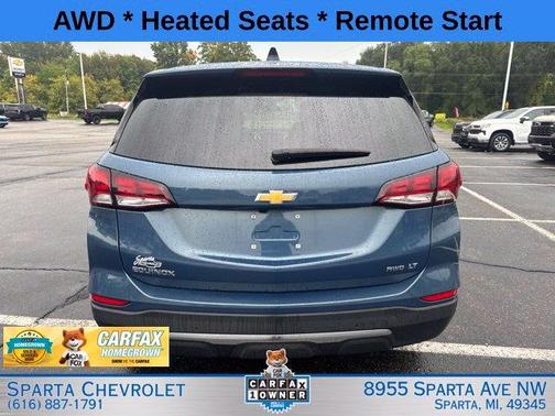 Lakeshore Blue 2024 Chevrolet Equinox LT