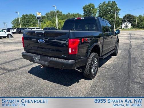 Shadow Black 2018 Ford F-150 XLT