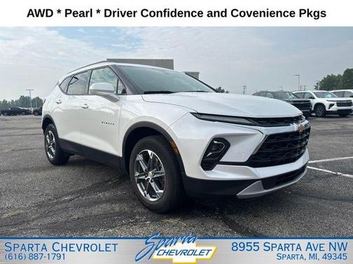Pearl 2024 Chevrolet Blazer LT