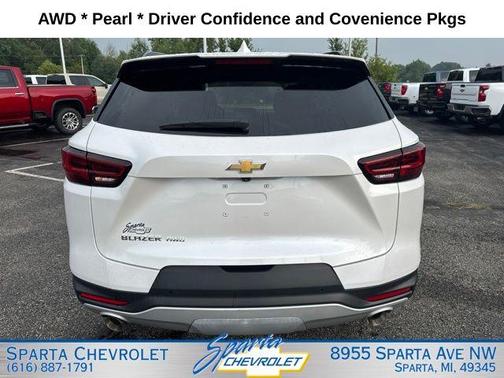 Pearl 2024 Chevrolet Blazer LT