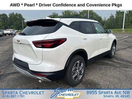 Pearl 2024 Chevrolet Blazer LT