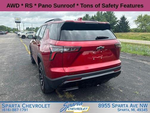 Radiant Red 2026 Chevrolet Equinox RS