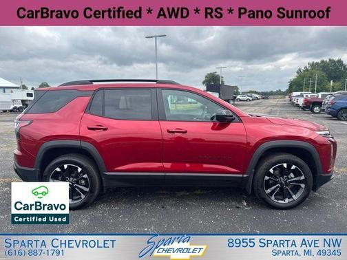 Radiant Red 2026 Chevrolet Equinox RS