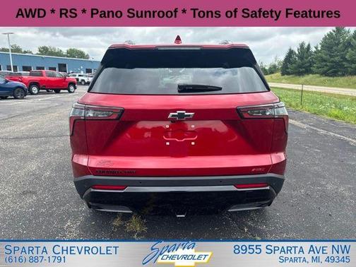 Radiant Red 2026 Chevrolet Equinox RS