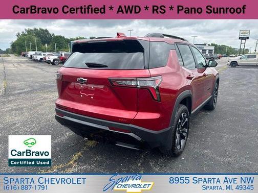 Radiant Red 2026 Chevrolet Equinox RS