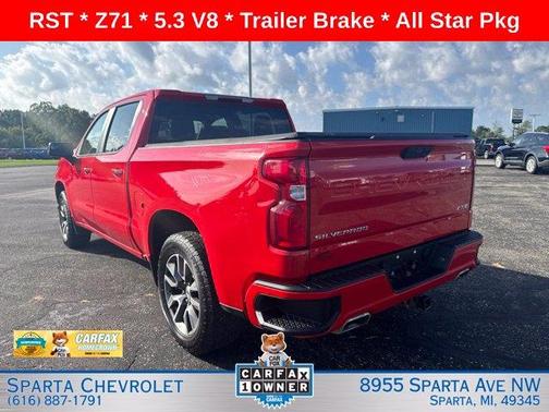 Red 2020 Chevrolet Silverado 1500 RST