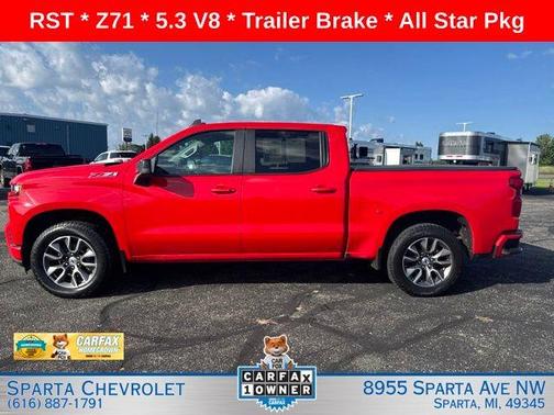 Red 2020 Chevrolet Silverado 1500 RST