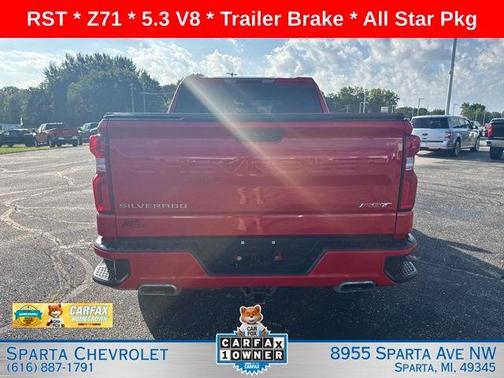 Red 2020 Chevrolet Silverado 1500 RST