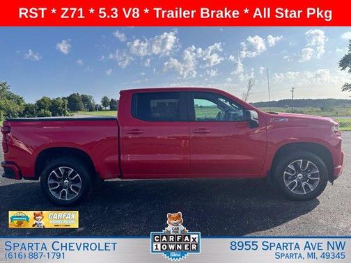 Red 2020 Chevrolet Silverado 1500 RST