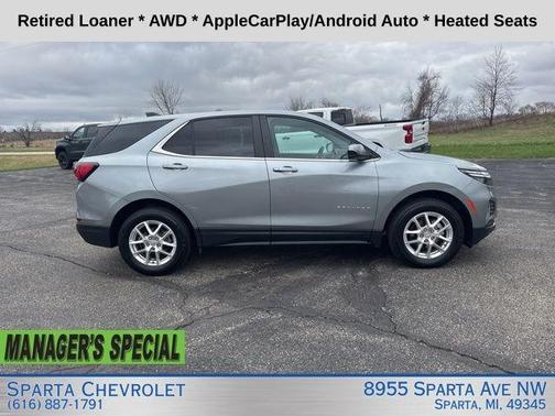 Sterling Gray Metallic 2024 Chevrolet Equinox LT
