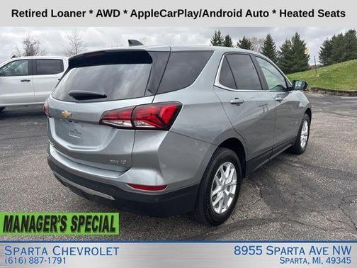 Sterling Gray Metallic 2024 Chevrolet Equinox LT