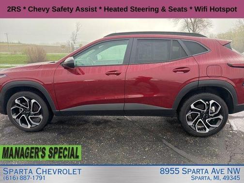 Crimson 2024 Chevrolet Trax 2RS