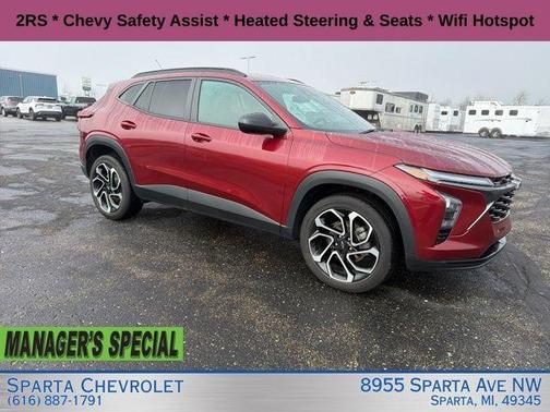 Crimson 2024 Chevrolet Trax 2RS