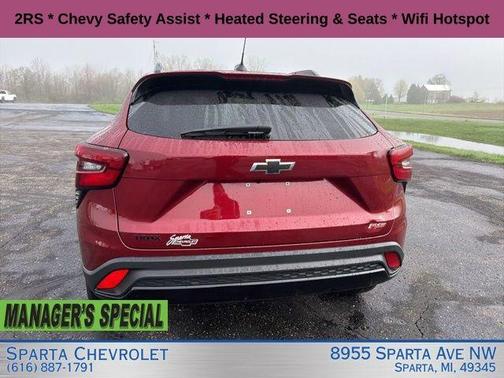 Crimson 2024 Chevrolet Trax 2RS