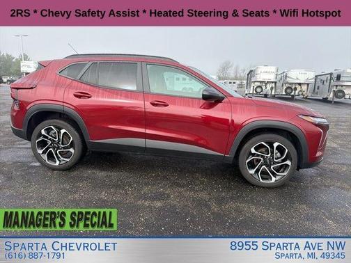 Crimson 2024 Chevrolet Trax 2RS