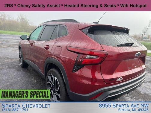 Crimson 2024 Chevrolet Trax 2RS