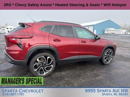 Crimson 2024 Chevrolet Trax 2RS