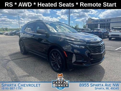 Black Metallic 2024 Chevrolet Equinox RS