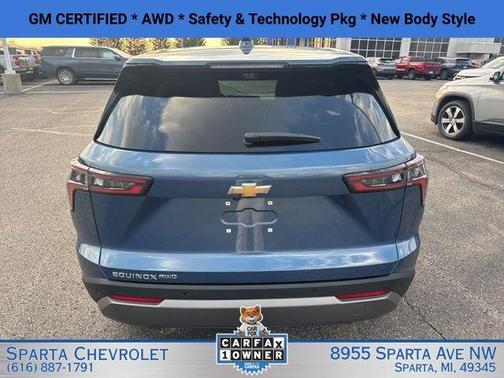 Lakeshore Blue 2025 Chevrolet Equinox LT