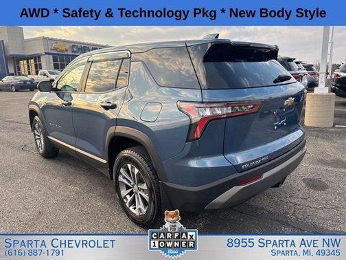 Lakeshore Blue 2025 Chevrolet Equinox LT