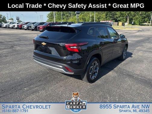 Black Metallic 2024 Chevrolet Trax LT