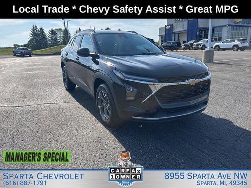 Black Metallic 2024 Chevrolet Trax LT