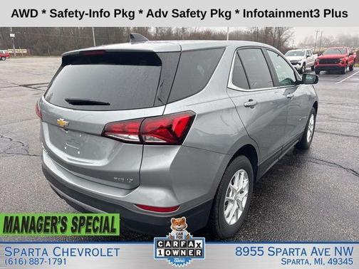 Sterling Gray Metallic 2024 Chevrolet Equinox LT
