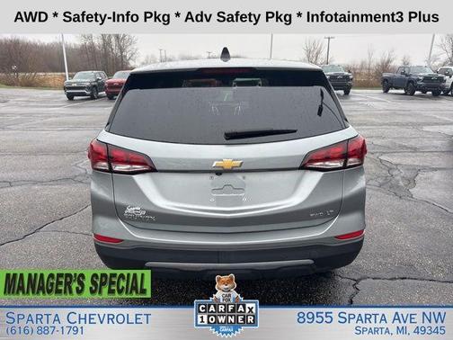 Sterling Gray Metallic 2024 Chevrolet Equinox LT