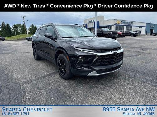 Black 2023 Chevrolet Blazer 2LT