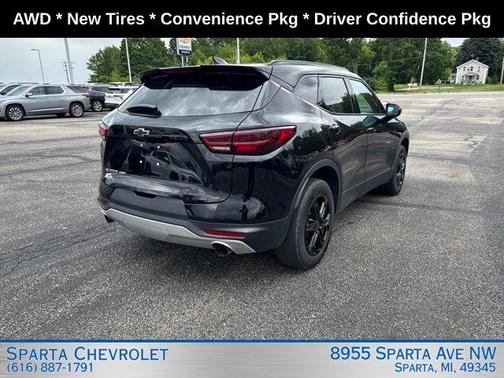 Black 2023 Chevrolet Blazer 2LT