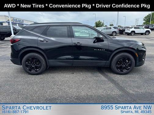 Black 2023 Chevrolet Blazer 2LT