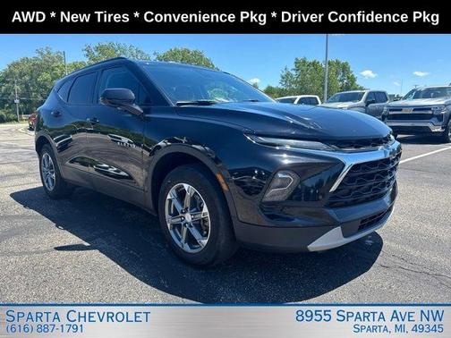 Black 2023 Chevrolet Blazer 2LT